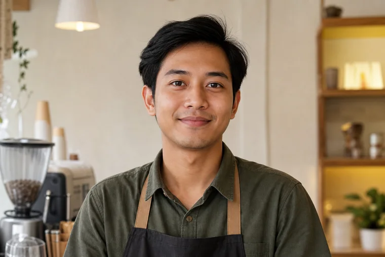 Pemilik usaha kafe Indonesia